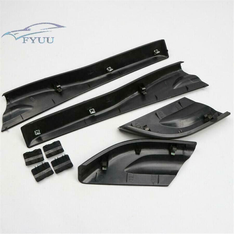 4pcs For Hyundai Tucson 2004-2008 Roof Rack Rail End Cover Shell Replacement