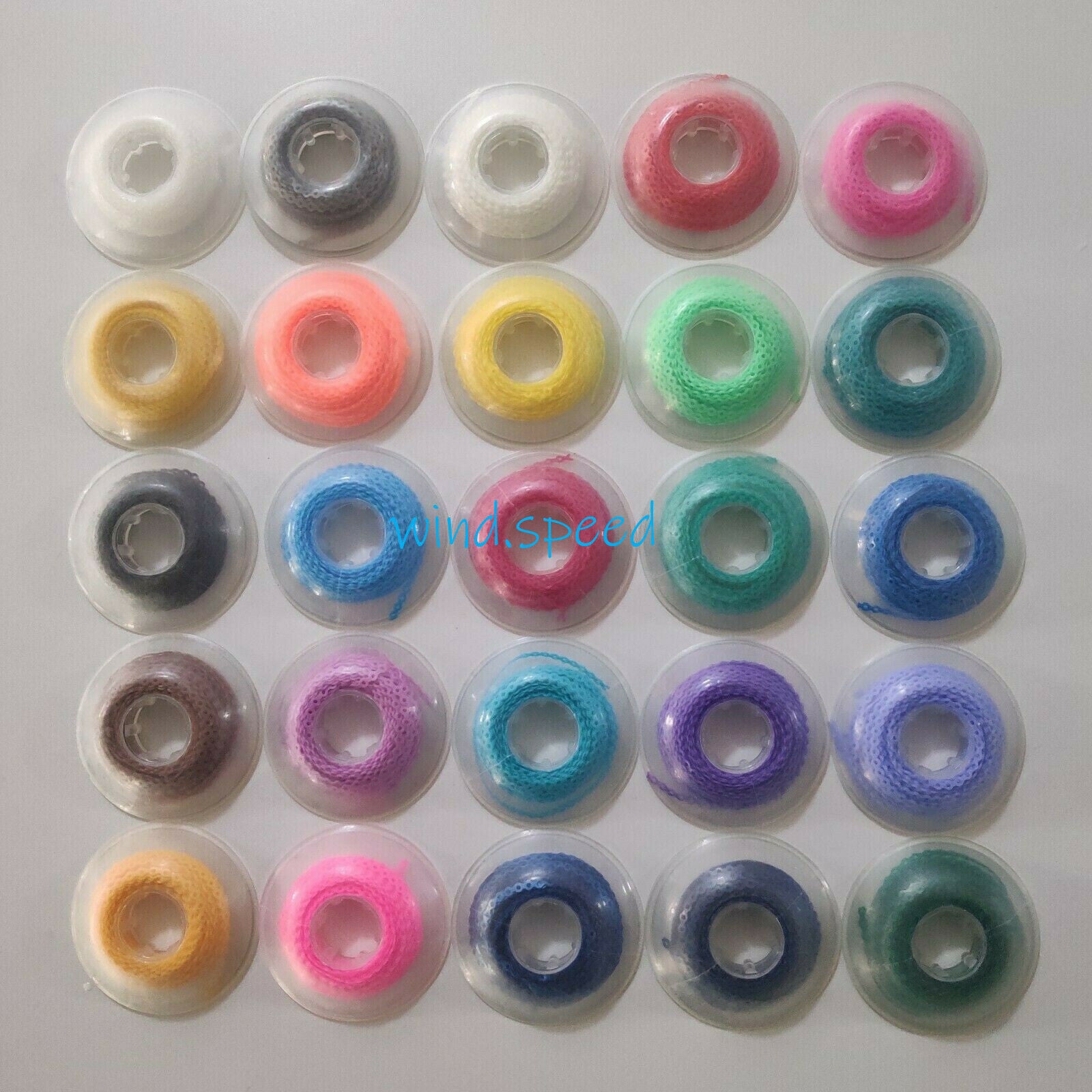140 Rolls Dental Ortho Power Chain Elastic Rubber Bands 35 Colors 4 size