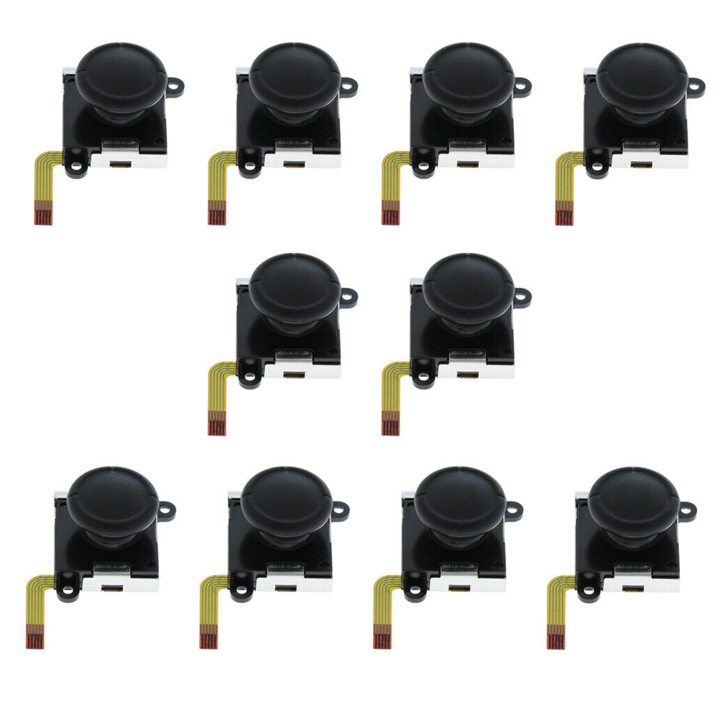 10x Analog Joystick with Flex Cord for Nintendo Switch NS Joy-Con Controller