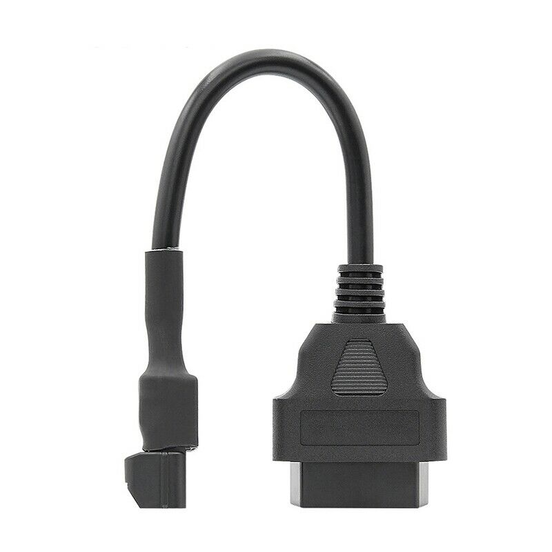 3 to 16 Pin Motorcycles OBD Adaptors OBD2 Diagnostic Cable Extension ConnectorJ6