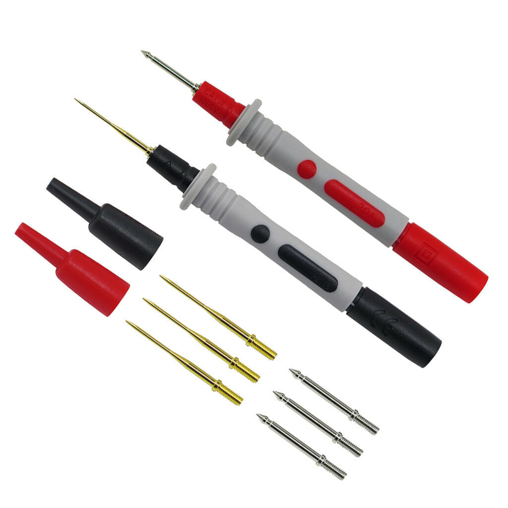 Universal Test Probe Wire Pen with Extra Probe Tips For Digital Multimeter