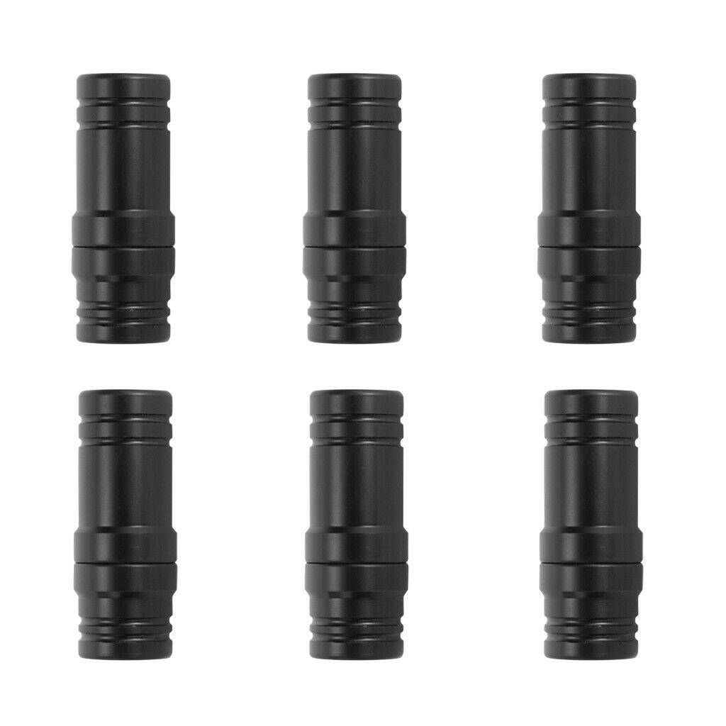 6x Plastic Billiard Stick Joint Protectors Durable Joint   5/16x18 Covers Tool