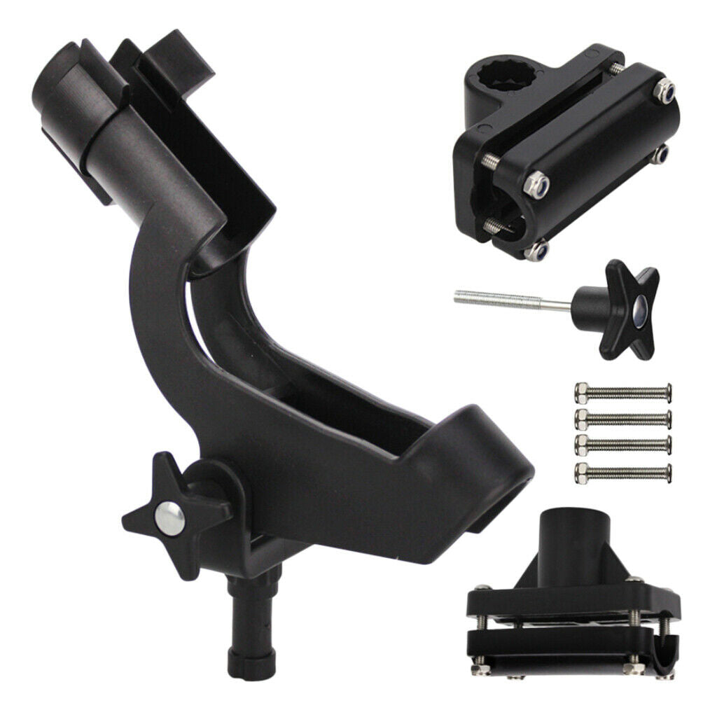 Boat Fishing Rod Holder Pole Stand Bracket Adjustable Rod Rest Rack Tube