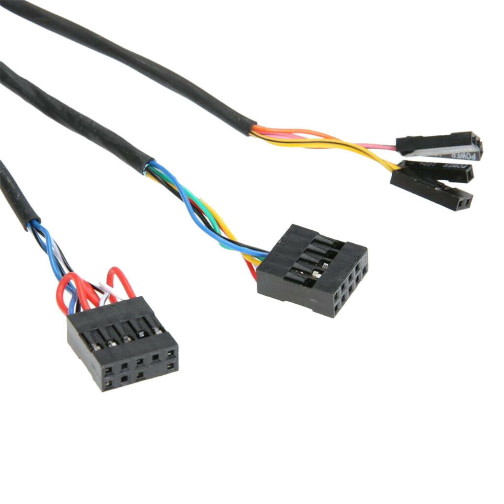 1x Desktop Computer Case Power Supply on / off Reset Push Button Switch