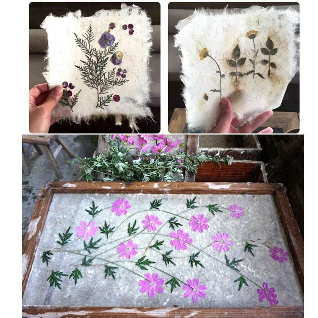 3x Natural Wooden Paper Making Handmade Mould Screen Frame DIY Art Craft Tool