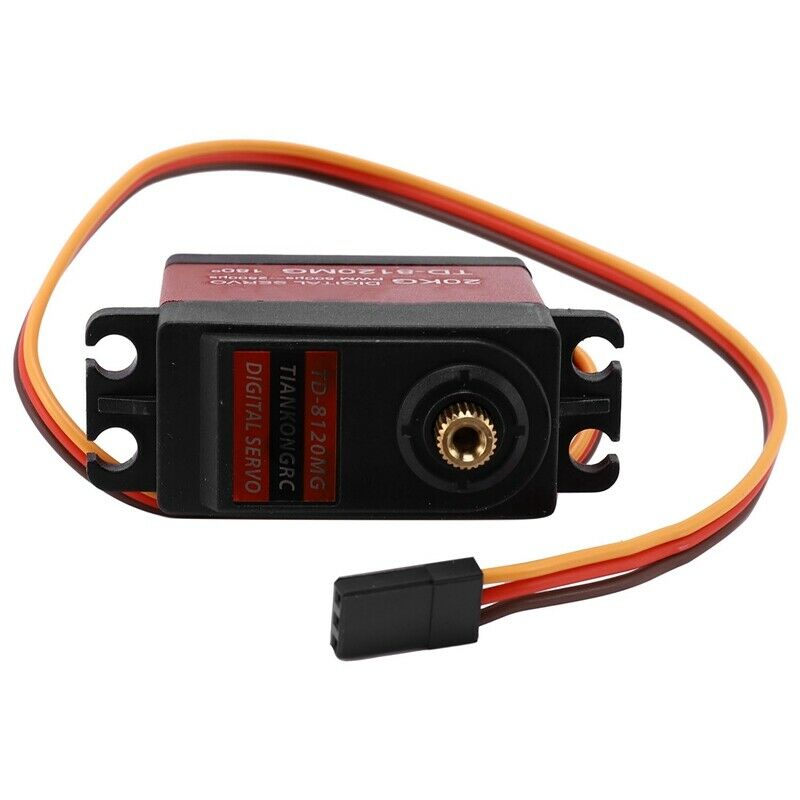 Td-8120Mg Waterproof Metal Gear Digital Servo With 20Kg High Torque 180Angle FN2