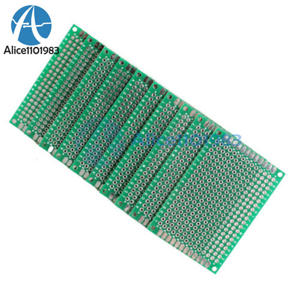 20PCS Double Side Prototype PCB Tinned Universal Breadboard 4x6cm 40mmx60mm FR4