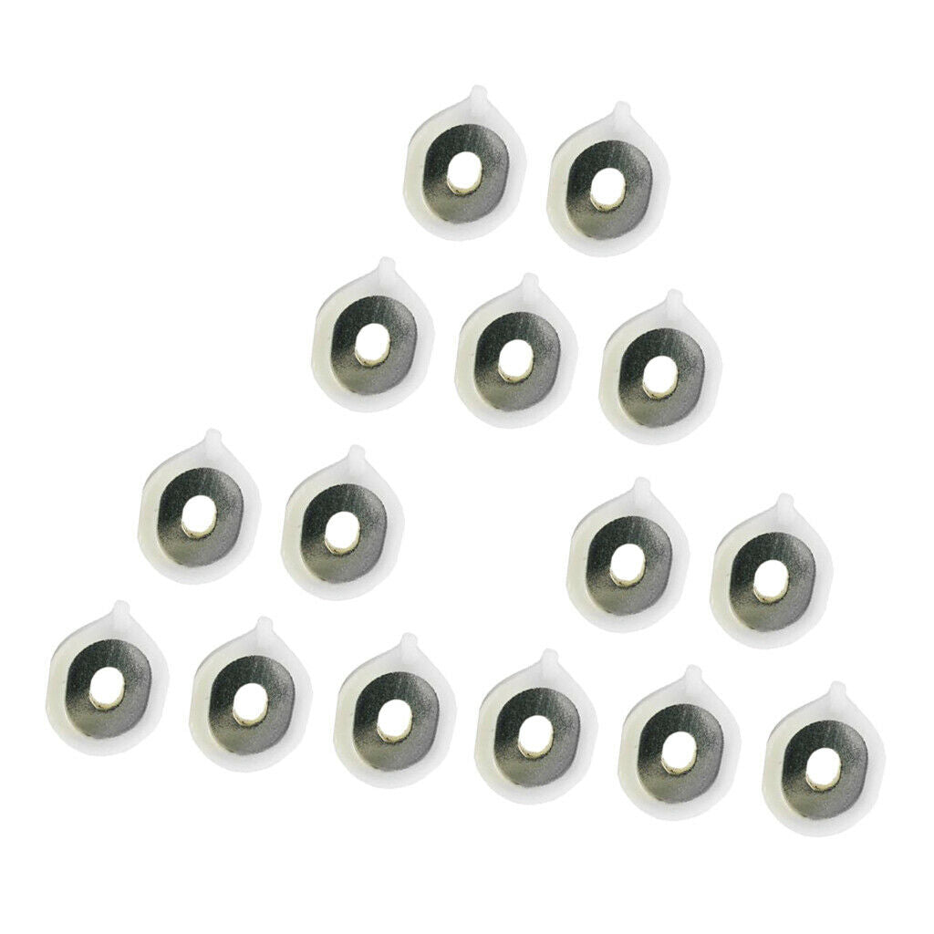 15x Baritone Spring Bracket Pieces Instrumental 21.5x17mm Luthier Tools