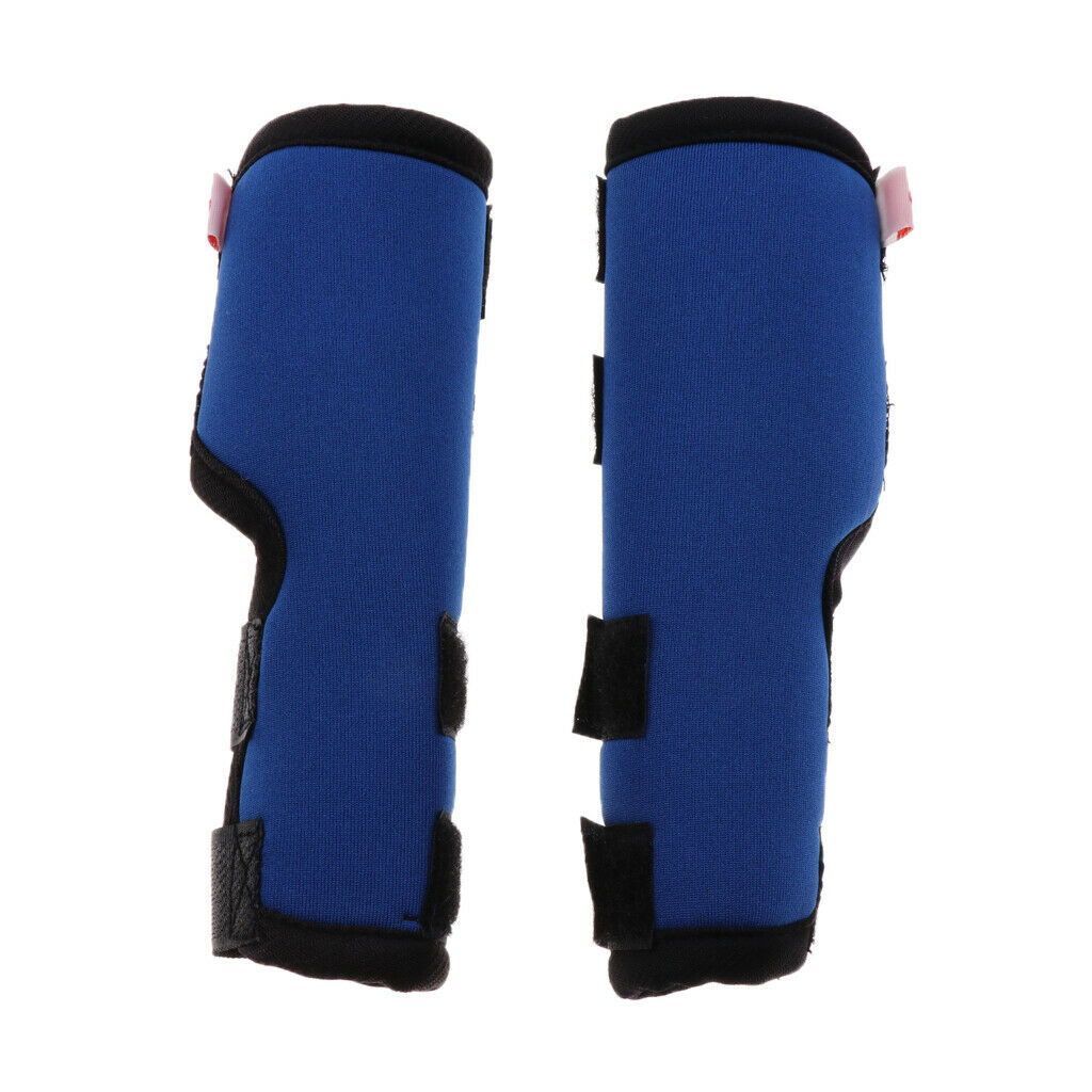 Neoprene Pet Dog Foot Protective Pet Knee Pads Dog Joint Wrap Brace Blue S