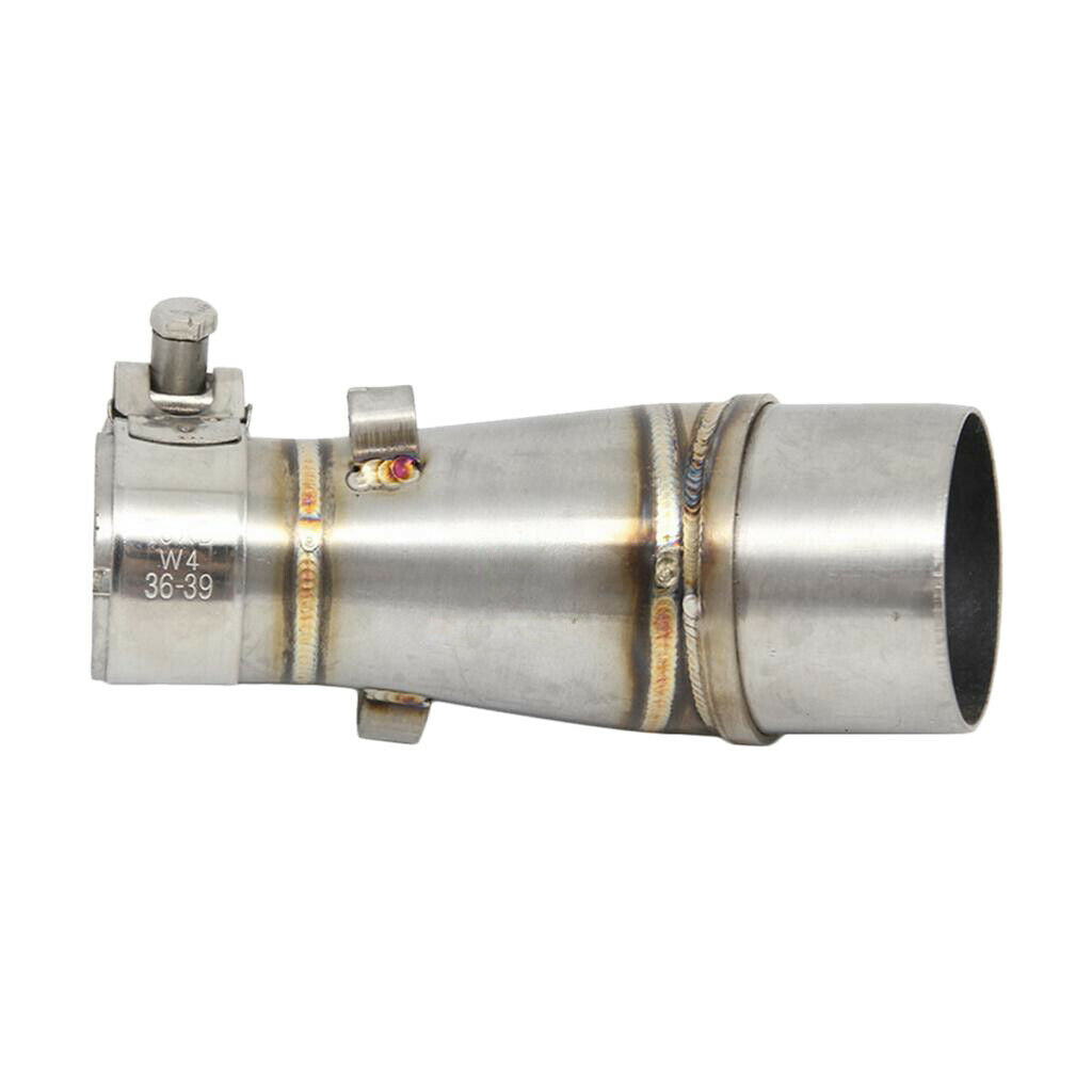 1x Motorcycle Exhaust Muffler Middle Mid Link Pipe for Ninjia Z250 250