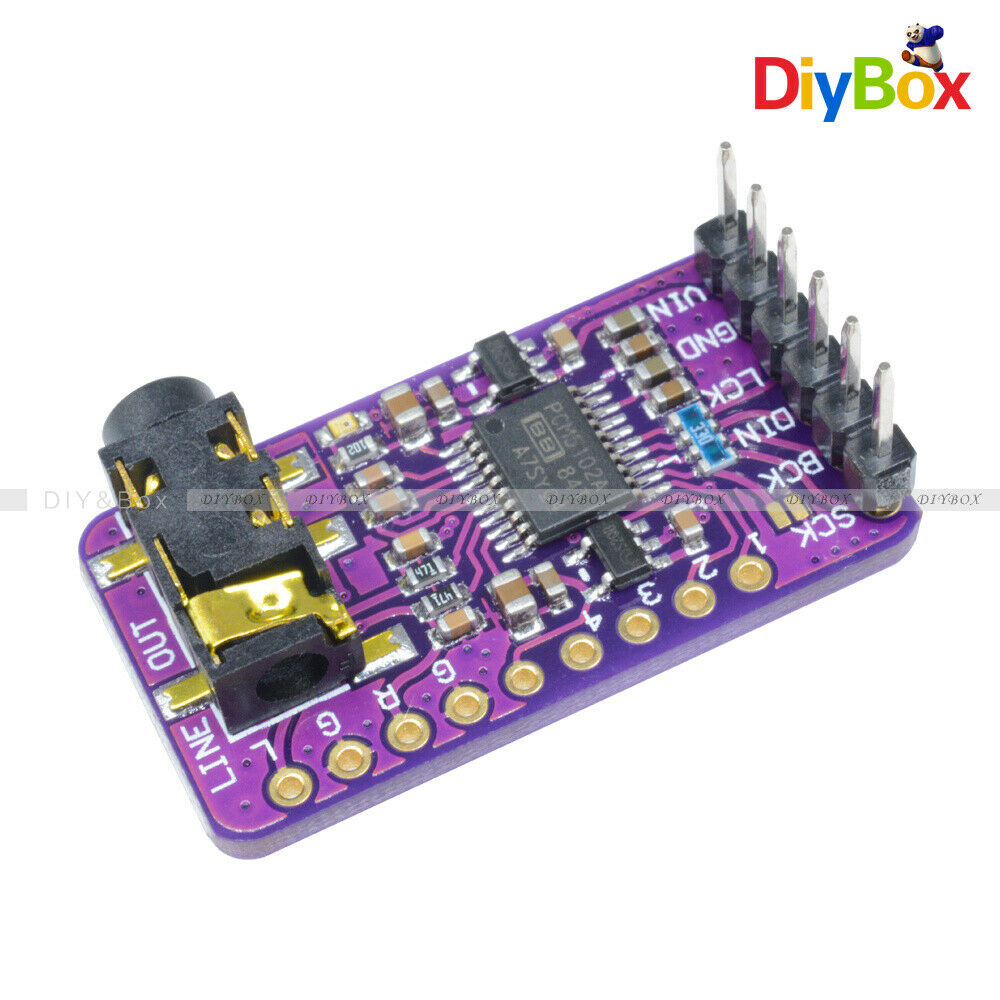 Fit For Raspberry Pi Interface I2S PCM5102 DAC Decoder I2S Player Module