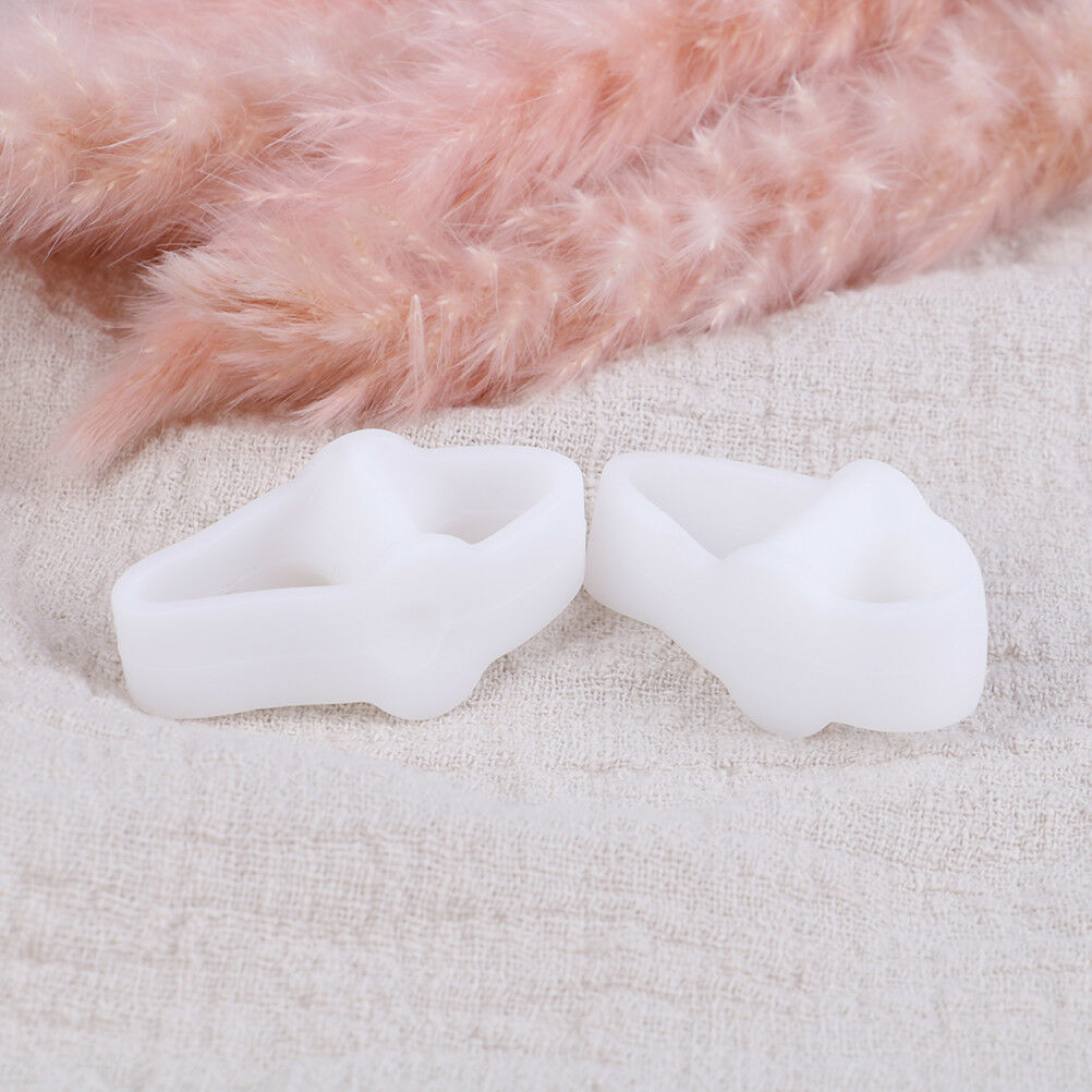 2Pcs#Silicone Gel Toe Separator Thumb Valgus Protector Bunion Adjuster Foo.l8