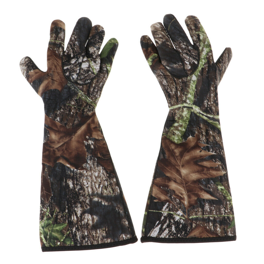Camouflage Hunting Decoy Gloves Warm Fishing Hiking Outdoor Full Finger Gloves