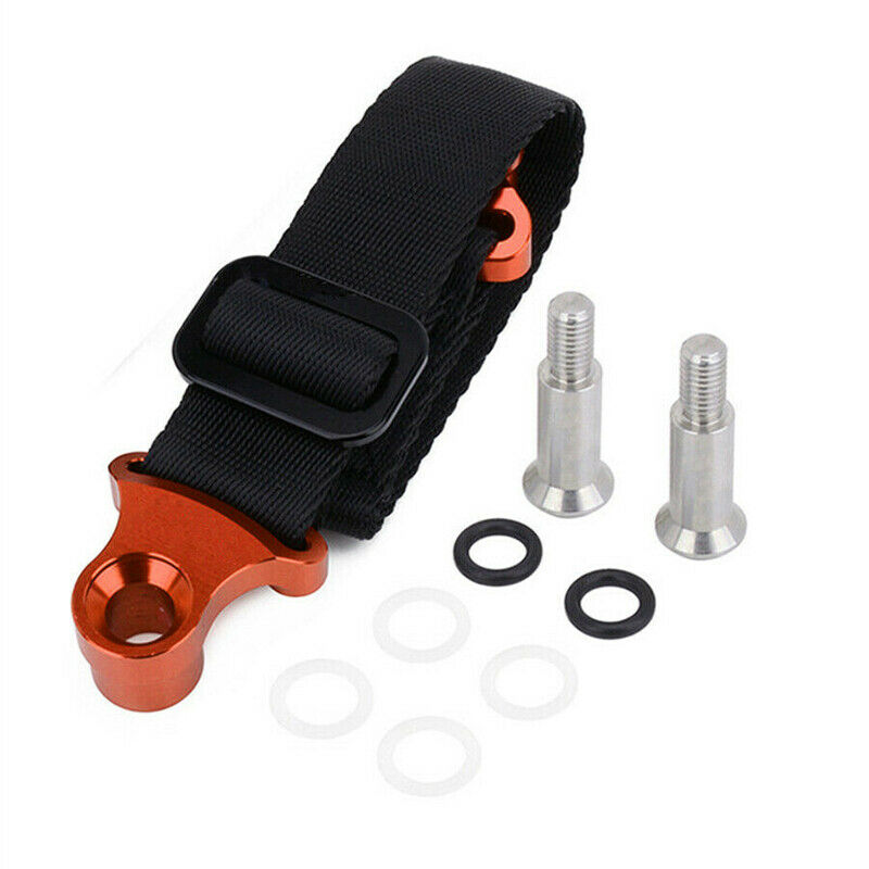 Universal CNC Adjustable Motocycle Pit Bike Rear Pull Handle Lift Tow Strap Belt
