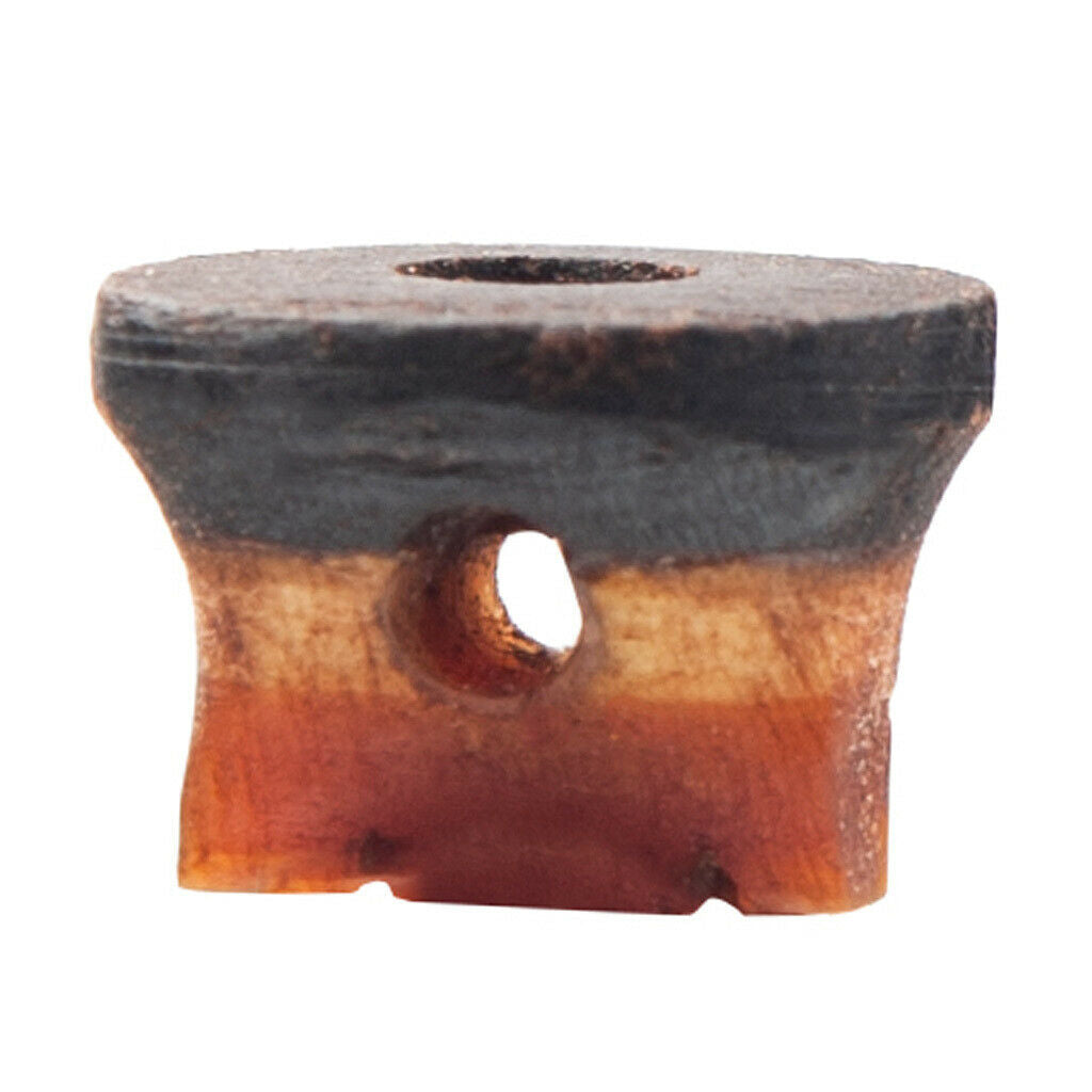 10 Pieces Professional Chinese Wooden Erhu Double Color Bridge Replacement Part