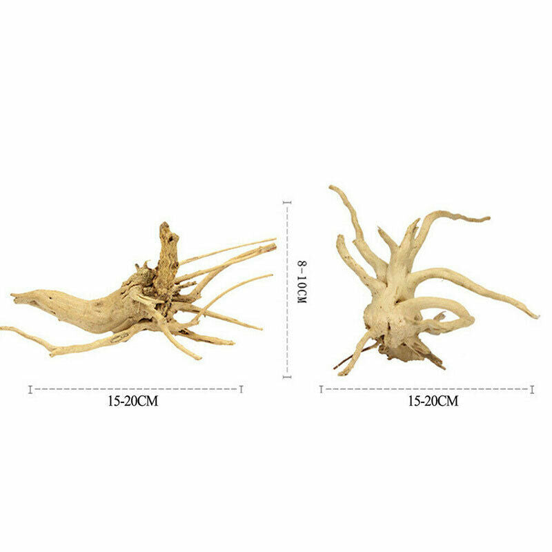 Aquarium Natural Tree Trunk Driftwood Fish Tank Plant Wood Decor OrnamentRNJ SJ