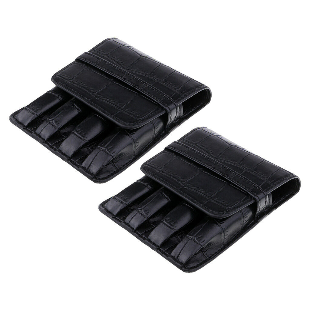 2xFountain Pen Ballpoint Bag Pen Pouch Case Gift Bag Roller Ball Pen Bag