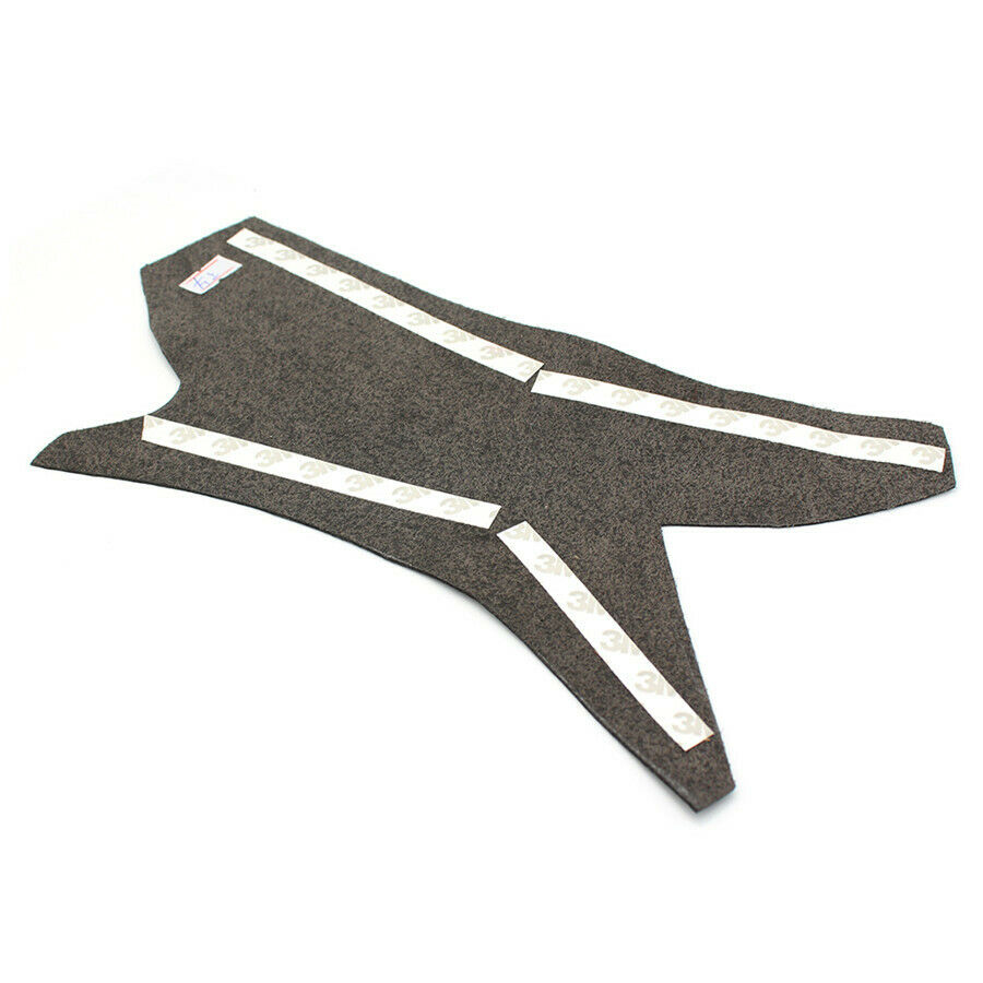 Hand Sewing Left Inner Door Handle Black Leather Cover For BMW E90 E91 E93 05-12