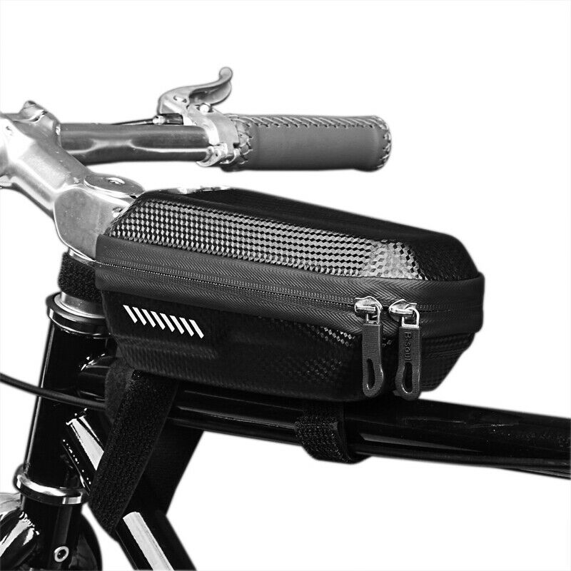 1PC Mountain Bike Bicycle Riding Hard Shell Bag Front Beam Upper Tube Waterproof