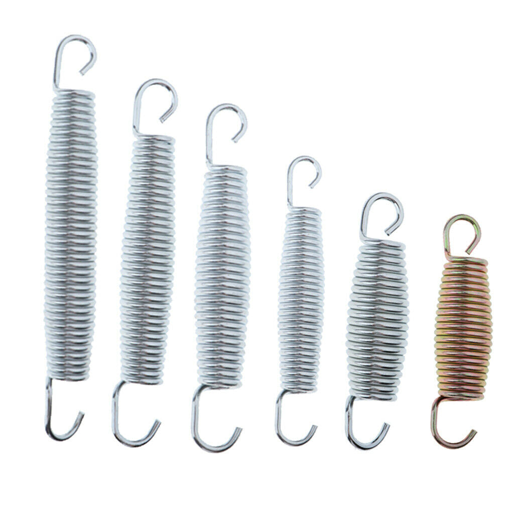 Set of 2 Trampoline Springs Thicker Stainless Carbon Steel Weather Resistant