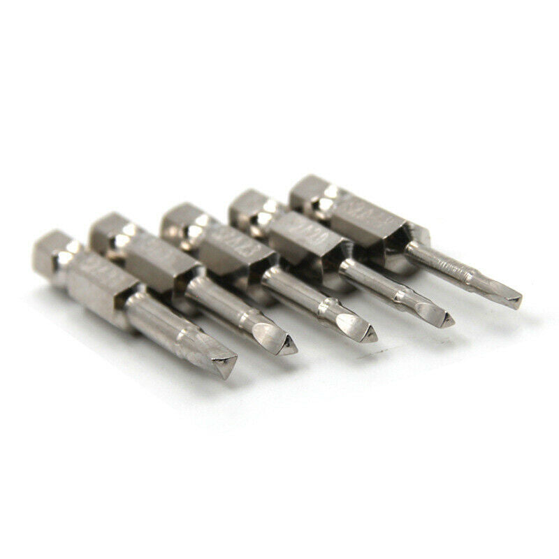 5Pcs Magnetic Triangle Bit Set S2 Material Electric Bit Electric Screwdriver Bit