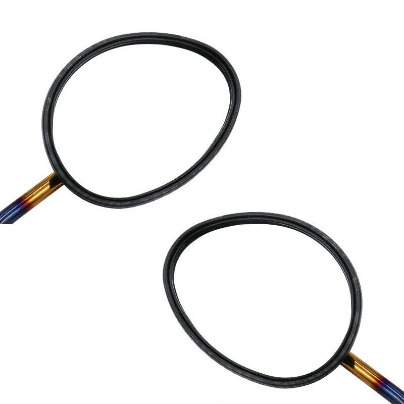 2PC Carbon Fiber Color Bar Scooter Motorcycle Rotation Rear View Side Mirror 8mm