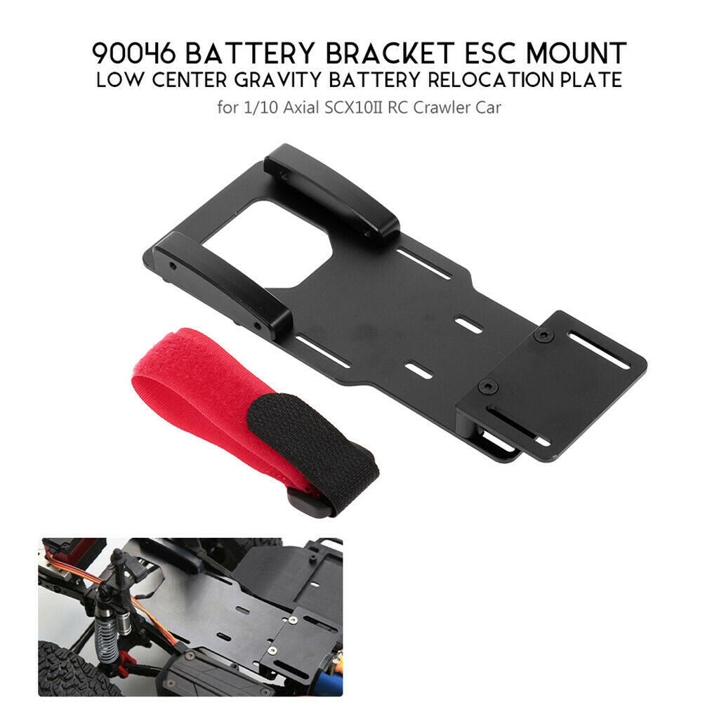 1:10 Scale RC Crawler Battery / ESC Relocation Plate RC Car Parts Accs