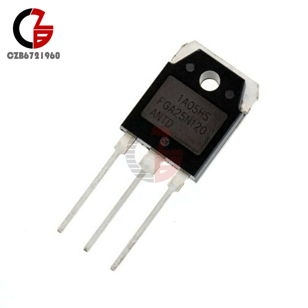 10PCS FGA25N120 TO-3P DIP-3 Chip IC Power Transistor IGBT 1200V 313W
