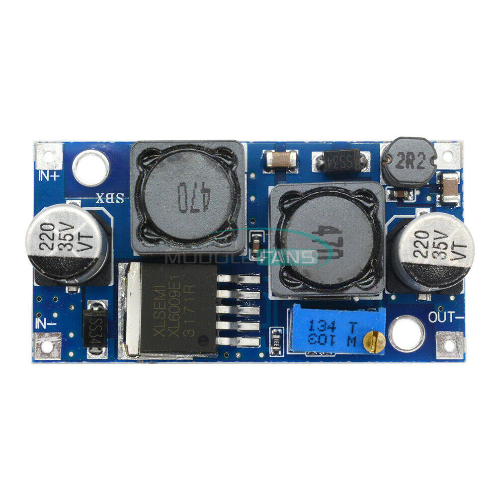 2PCS DC-DC Boost Buck adjustable step up down Converter XL6009 Solar Module M