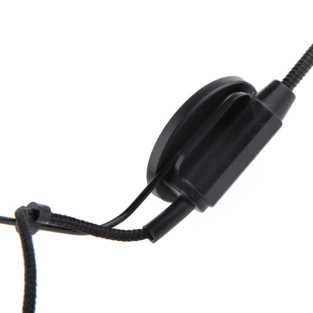 Back Electret Unidirectional Headworn Microphone with Bending Type Plug