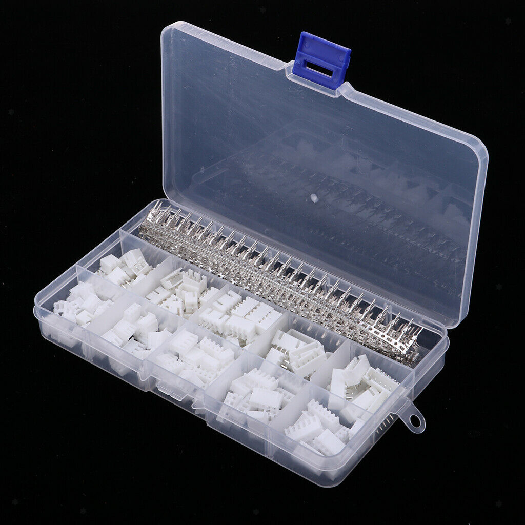460Pcs 2.54mm Pitch 2/3/4/5 / 6Pin JST Male / Female Housing and Pin /