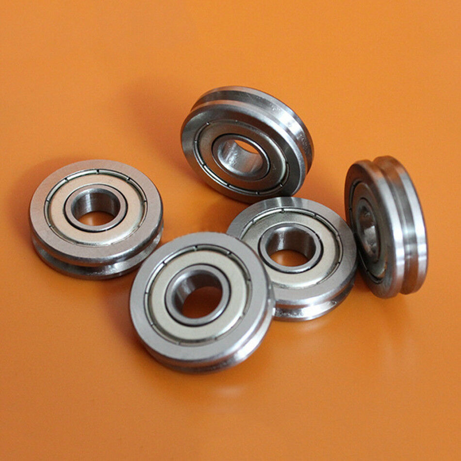 1pcs V Groove Roller Guide Bearings A1001-ZZ V6000ZZ Size 10*30*8mm