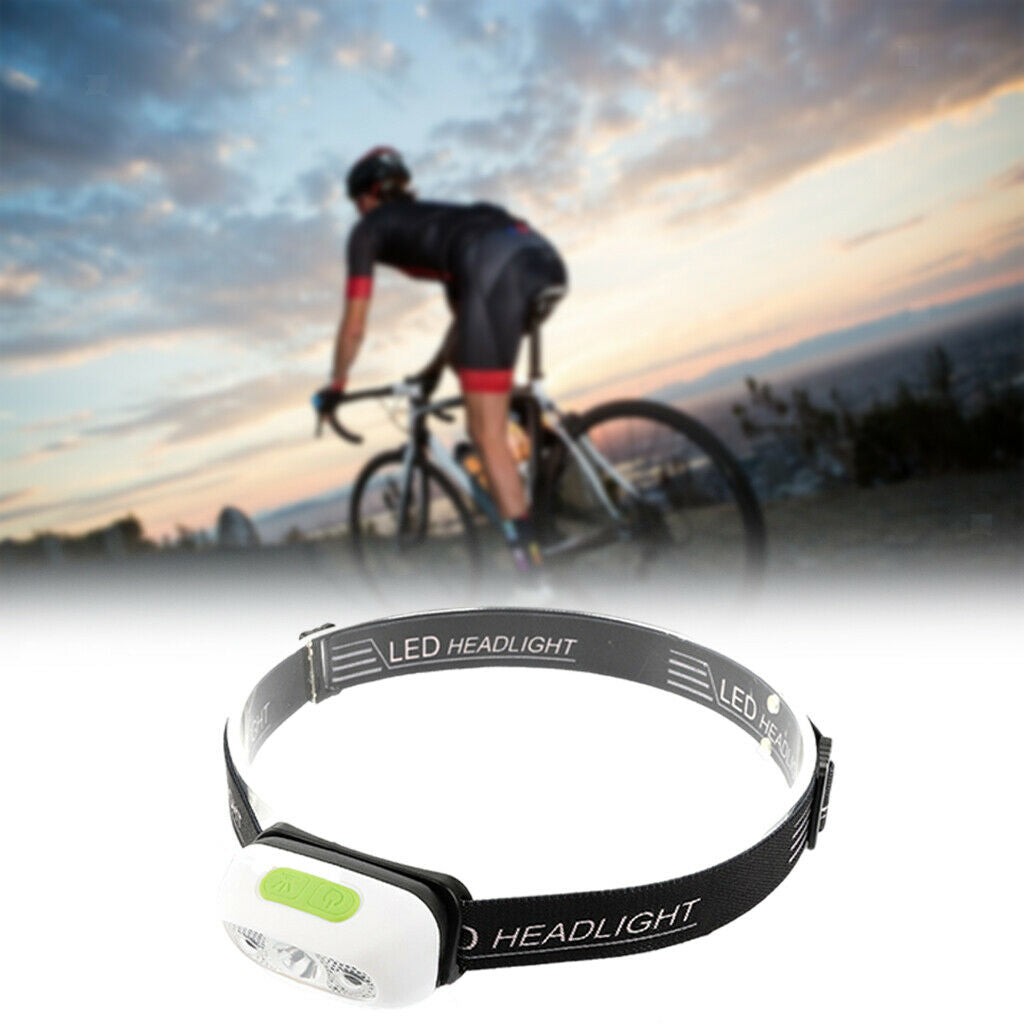 Waterproof LED Head Lamp with USB Cable for Camping Hunting Fishing Running