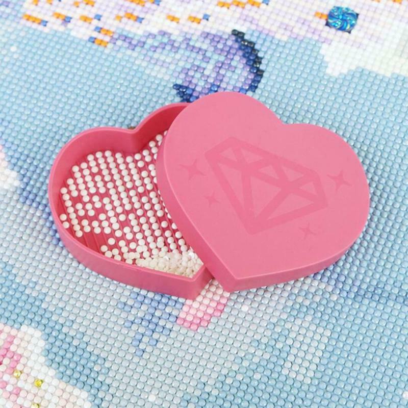 Diamond Painting Plate Tray Set with Diamond Painting Pens Tweezers Roller Glue