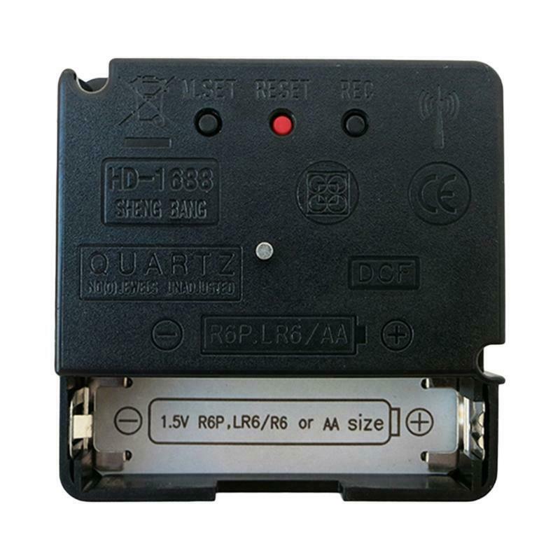 Atomic Radio Controlled Silent Clock Movement DIY Kit Germany DCF Signal HR9312