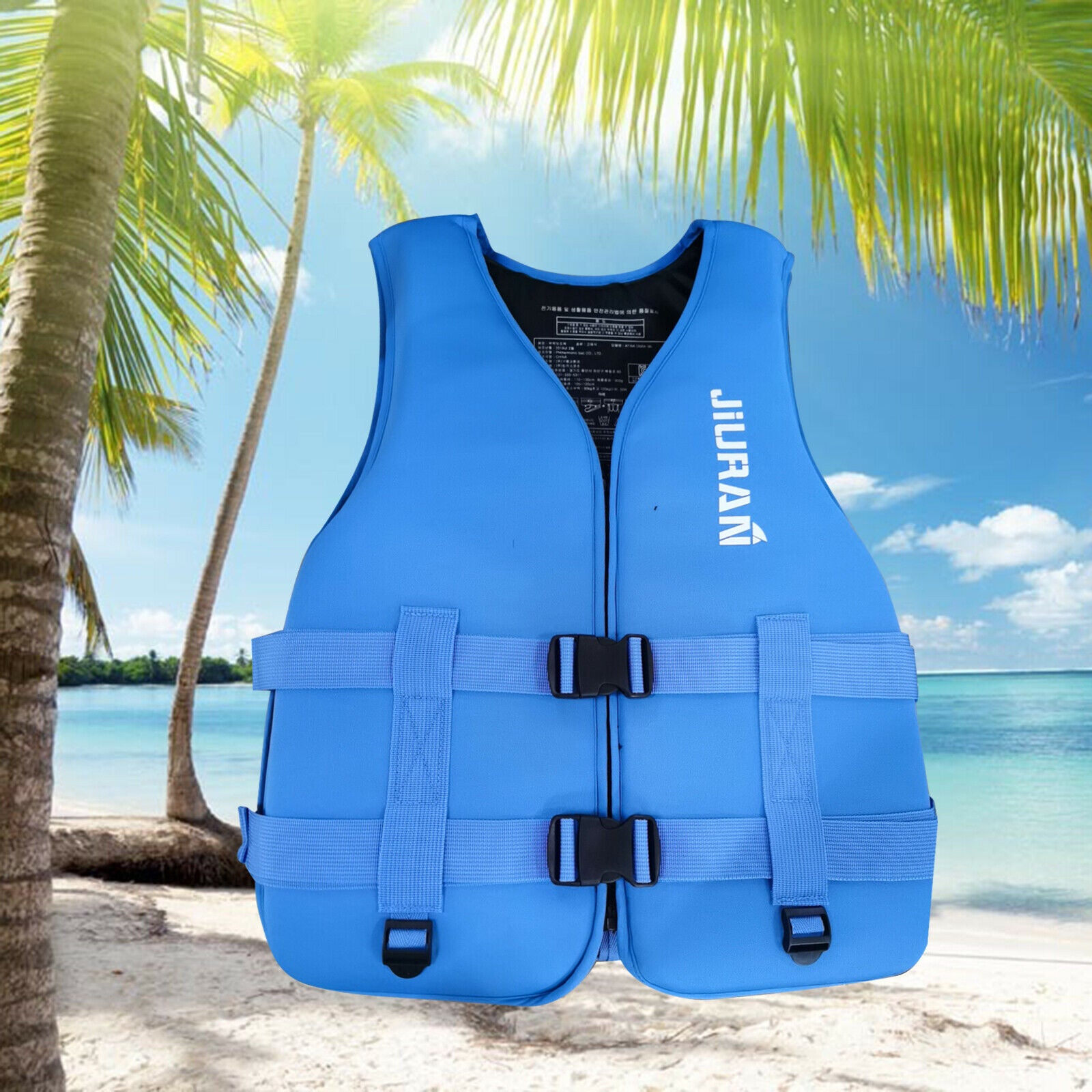 2 Pieces Sailing Life Jacket Boating Life Vest Buoy Lifejacket Clothes