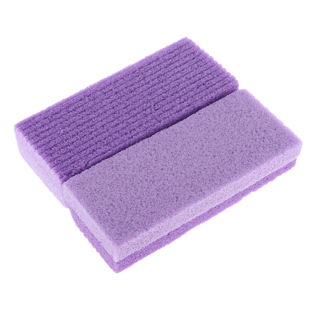 MagiDeal 2pcs Pumice Stone Foot Care Scrub Dead Skin Callus Remover Pedicure