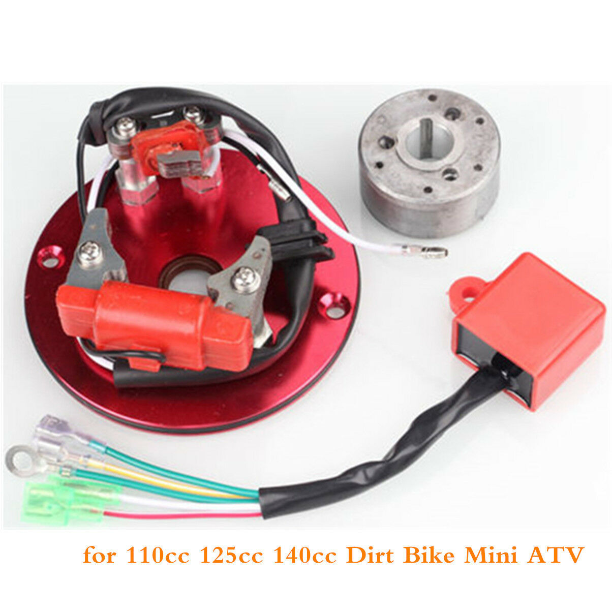 Racing Stator Magneto Inner Rotor Kit for 110cc 125cc 140cc Dirt Bike Mini ATV