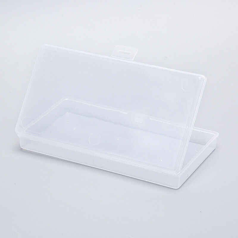 Mini Transparent Jewelry Box Necklace Display Storage Case Jewelry Organizer.DD