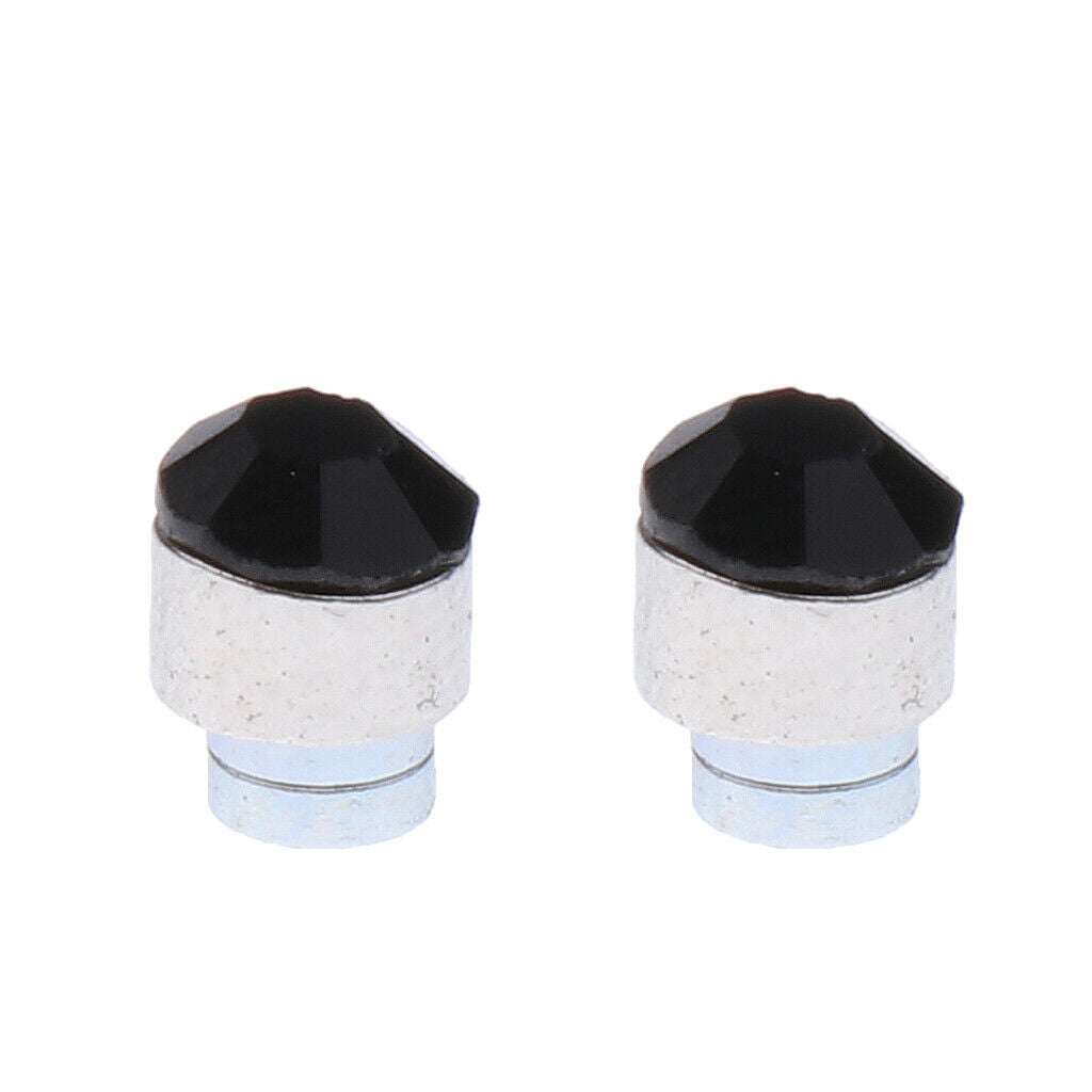 12 Colors Rhinestone Magnetic Earrings Non Piercing Set Womens Fashion