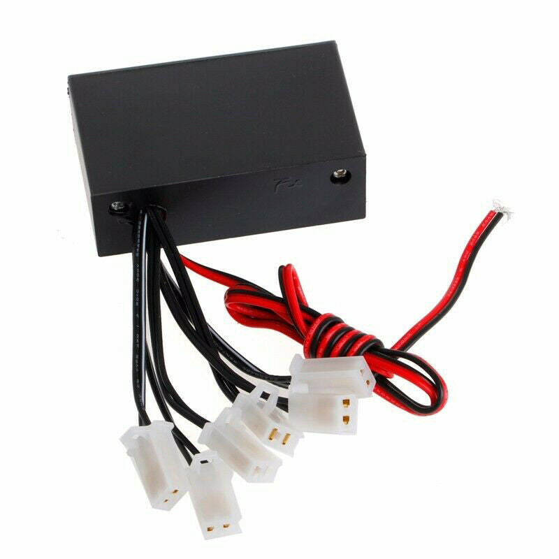6 Ways LED Car Strobe Flash Light Lamp Emergency Flashing Controller Box .l8