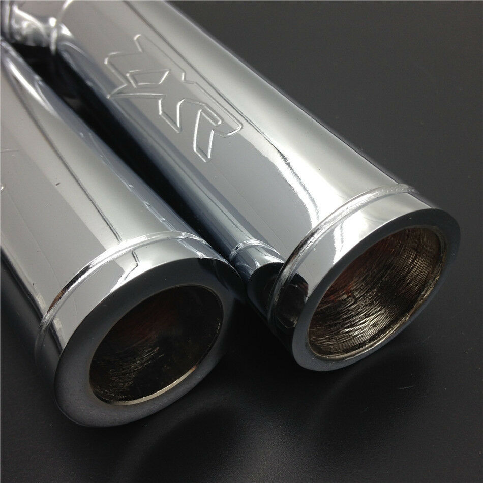 7/8â€ alloy Handlebar Hand Grips for Kawasaki 250 400 750 R RR 1100 ZXR chromed