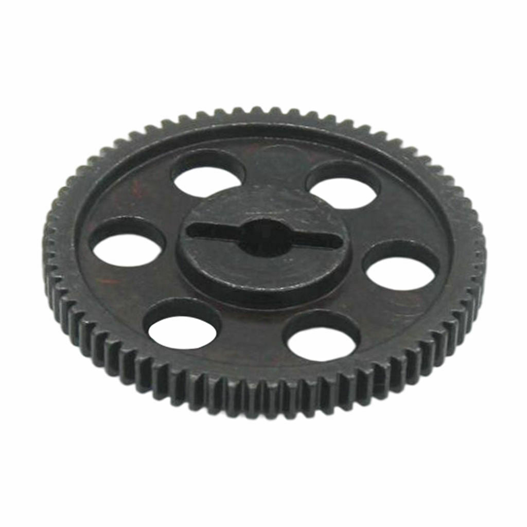 Black Metal Reduction Gear 70T Spare Parts for LC Racing Ptg-2 1/10 Assembly