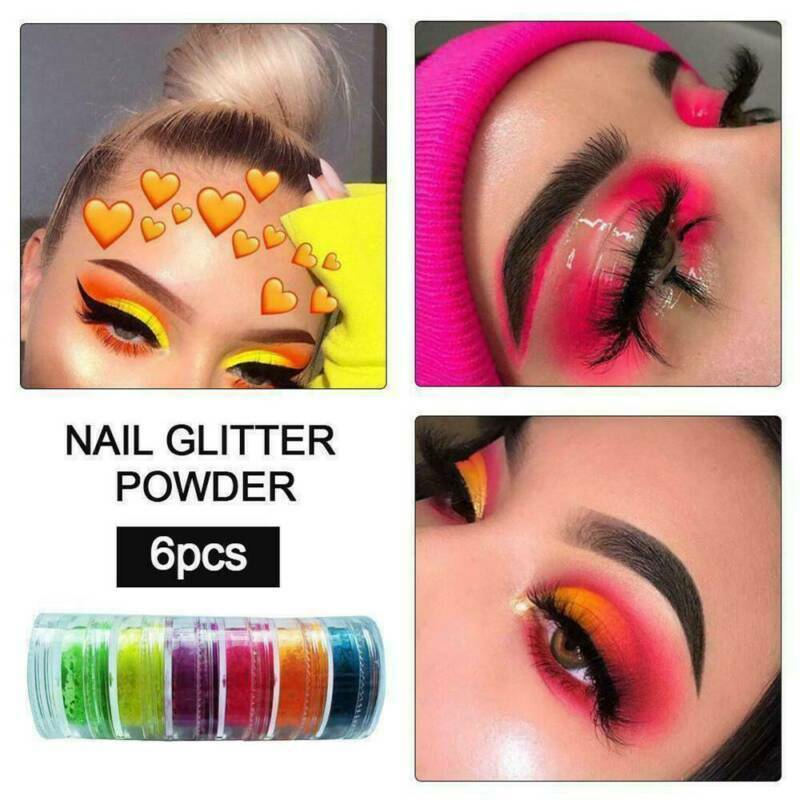 Cosmetic Makeup Eyeshadow Pigment Neon Powder Nail Powder Matte Eyeshadow