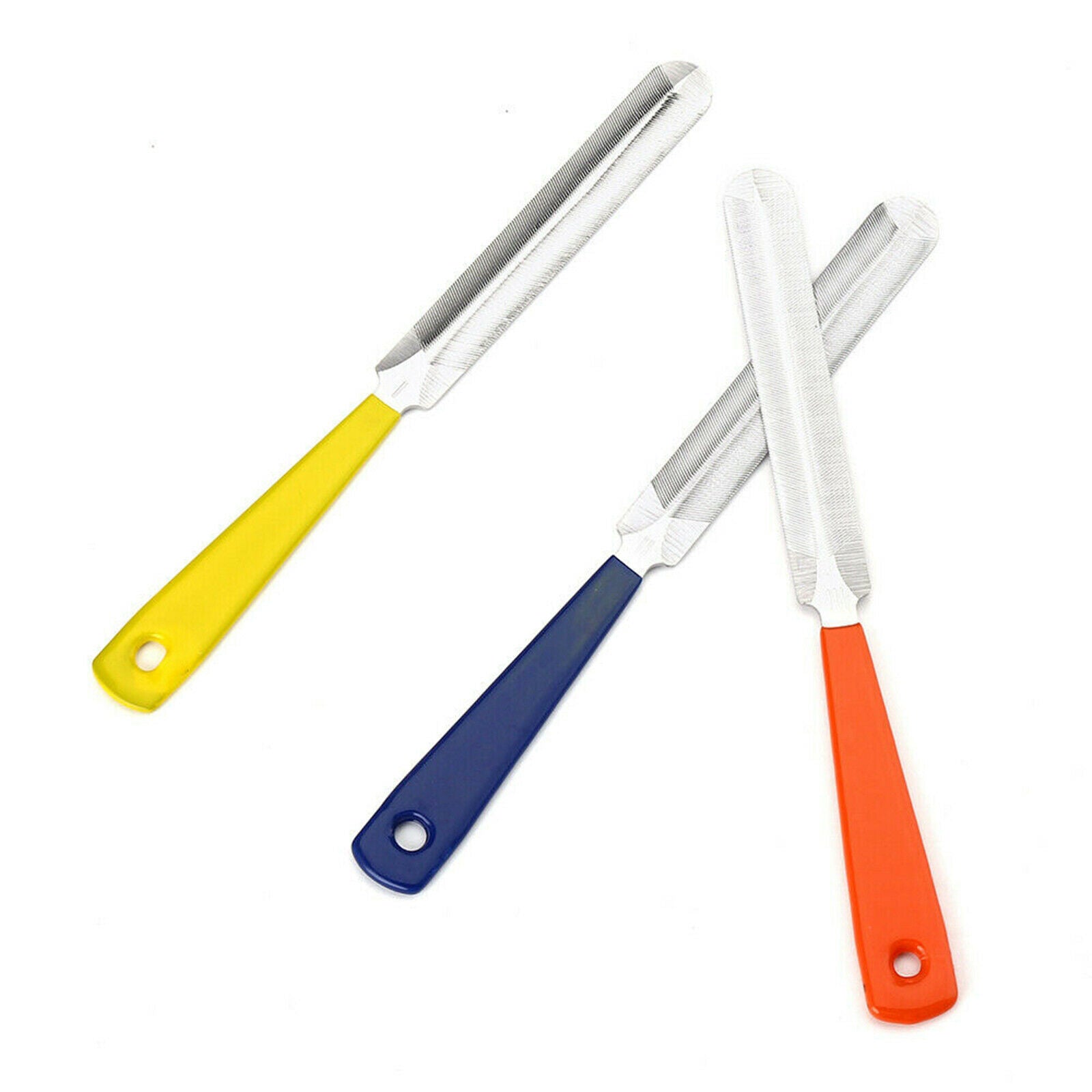 3pcs Guitar Gauged Nut Saddle Files Fret Crowning Slot Filing Luthier Tools