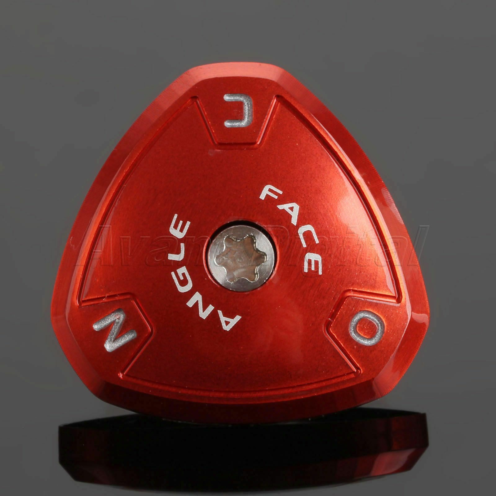 Aluminium Alloy Golf Nameplate Red Plate For TaylorMade R11 Golf Driver Replace