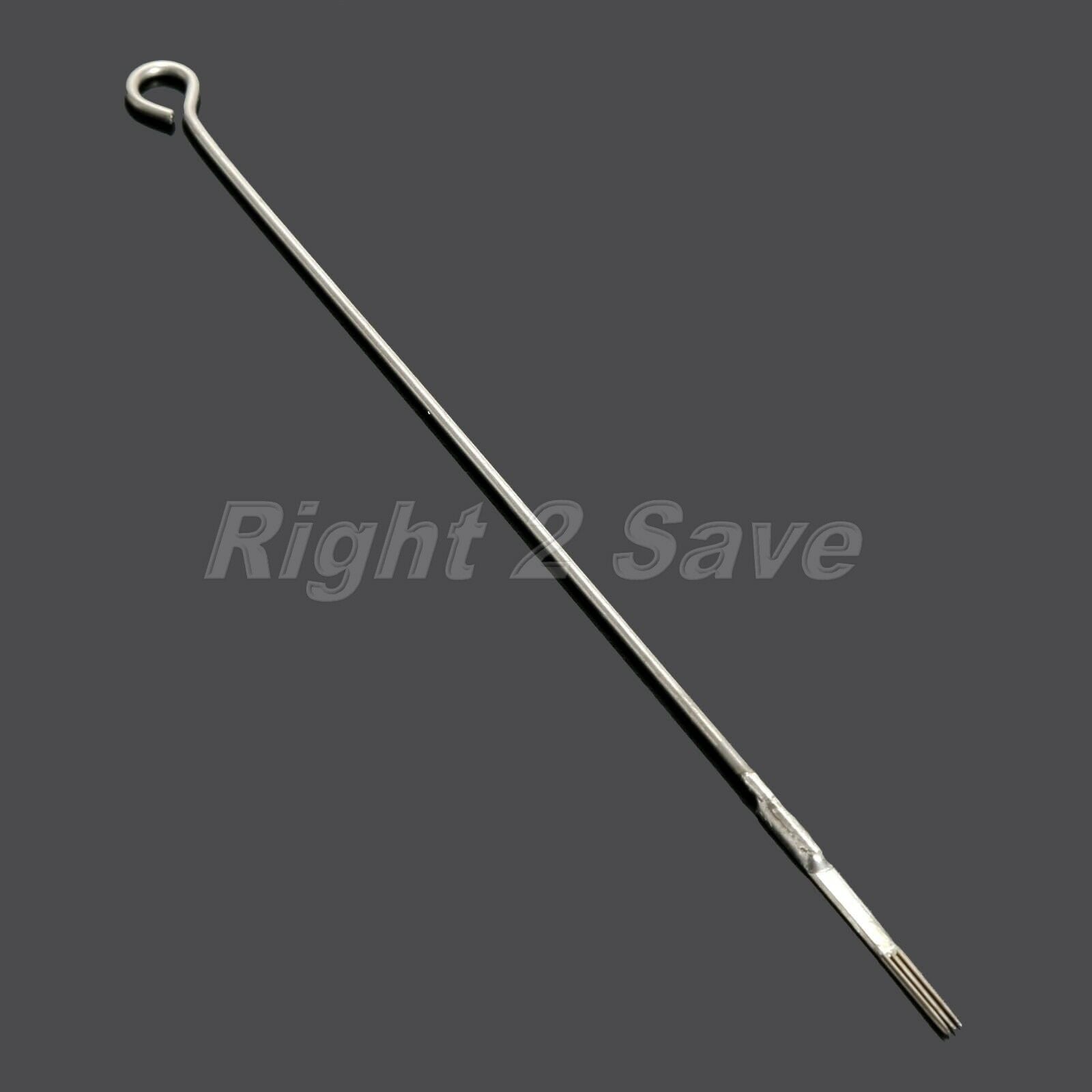 10pcs 7M1 Tattoo Needles Body Art Disposable Sterilze Blade Stainless Steel