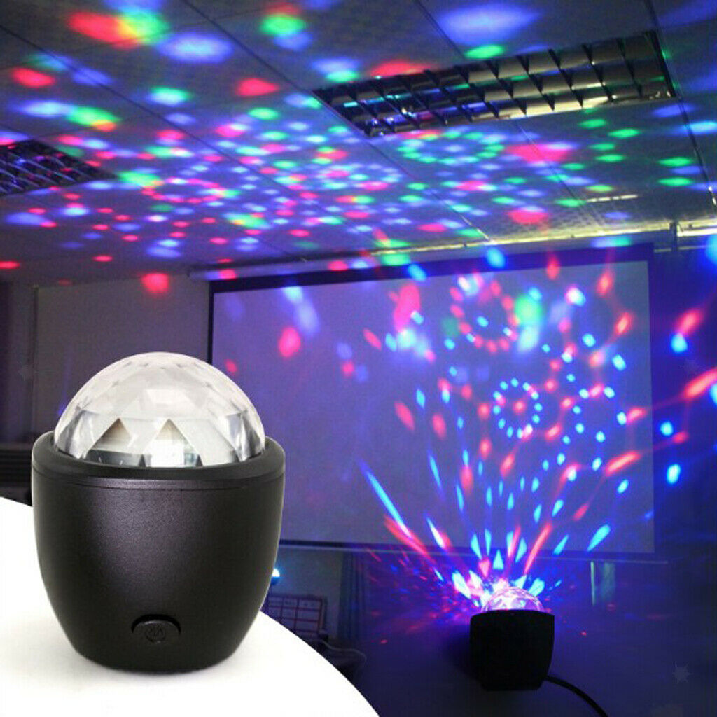 USB Mini Disco Lights USB Led Stage Party Ball DJ Lighting f/ KTV Party