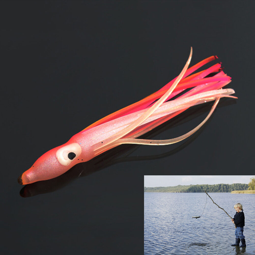 Fishing Lures Set Octopus Baits Combo Squid Skirt Lure Trolling Bai PxJC.l8