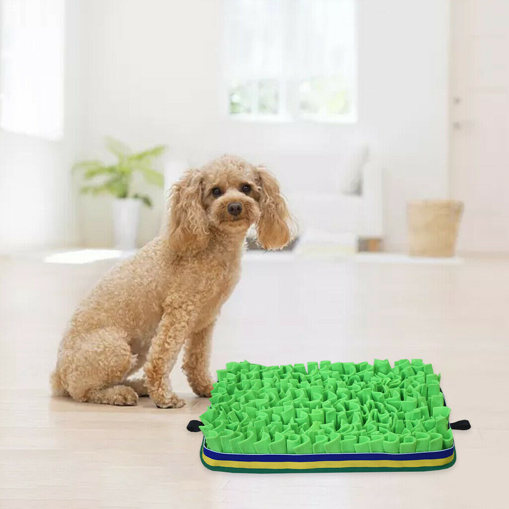 Dog Sniffle Pad Training Mat Slow Food Dispensing Cat Dog Interactive Toys